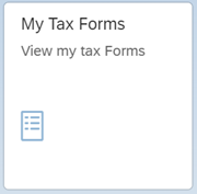 My Tax Form tile