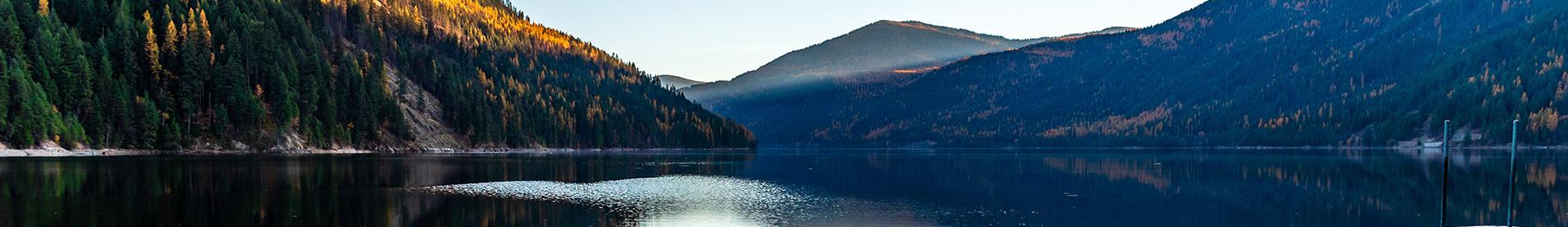 Sullivan Lake in the Colville National Forest